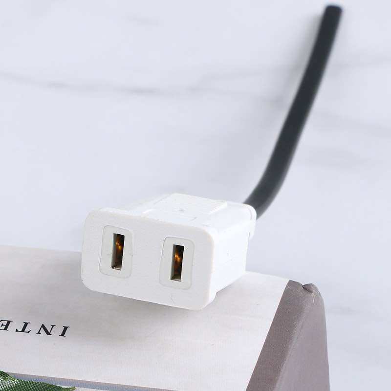 Phích âm liền dây cắm nguồn camera