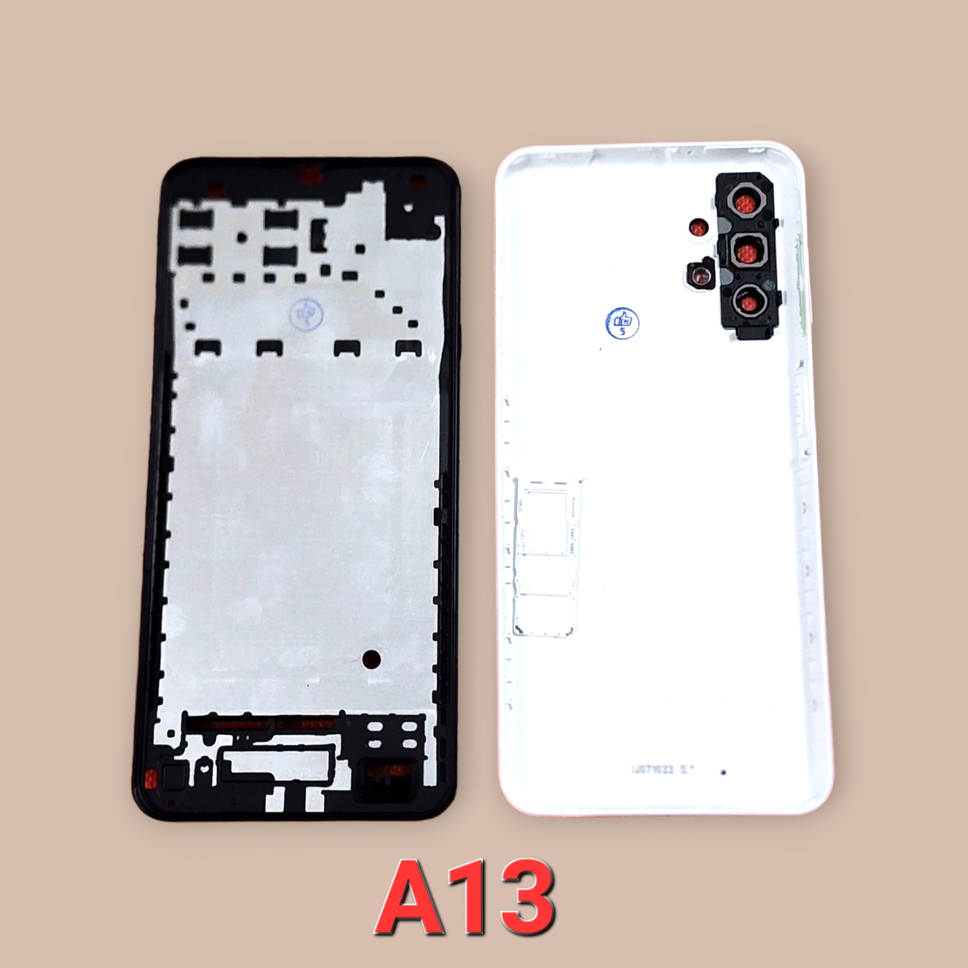 Vỏ Sam Sung A13 Zin Full , Vỏ Bộ Sam sung A13 full blacket + khay sim