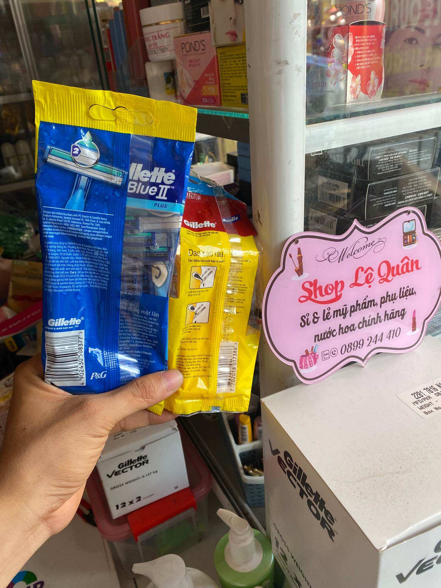 cạo râu Gillette (gói 6 cây)