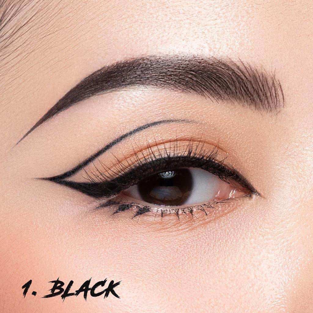 Combo Bút Kẻ Mắt SuperTiger Micro Eyeliner và Chuốt Mi Mascara Lemonade