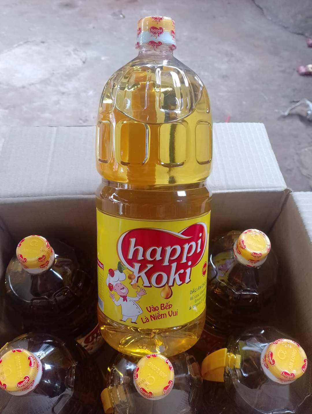 Dầu Happy 1 lít