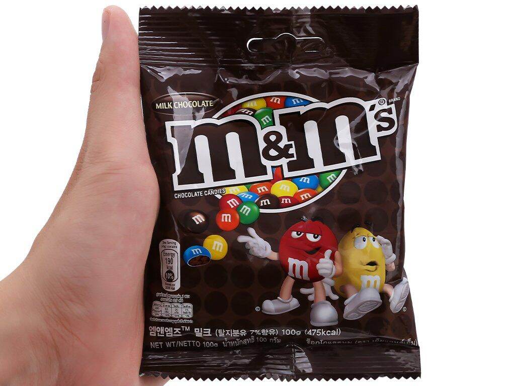 [HCM]Kẹo socola sữa M&Ms gói 100g -BH Gia Re 77
