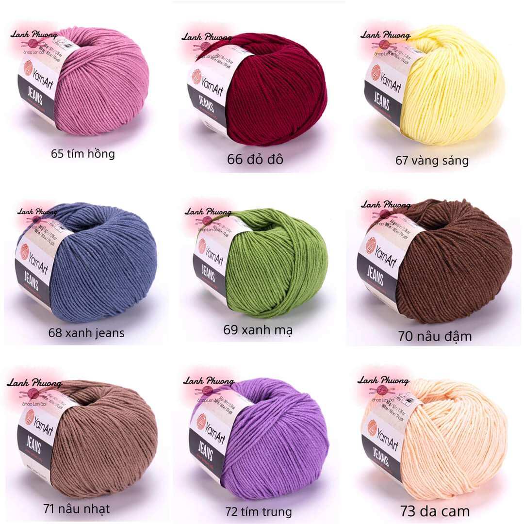 Len Jeans Art Thổ Nhĩ Kỳ 50gr