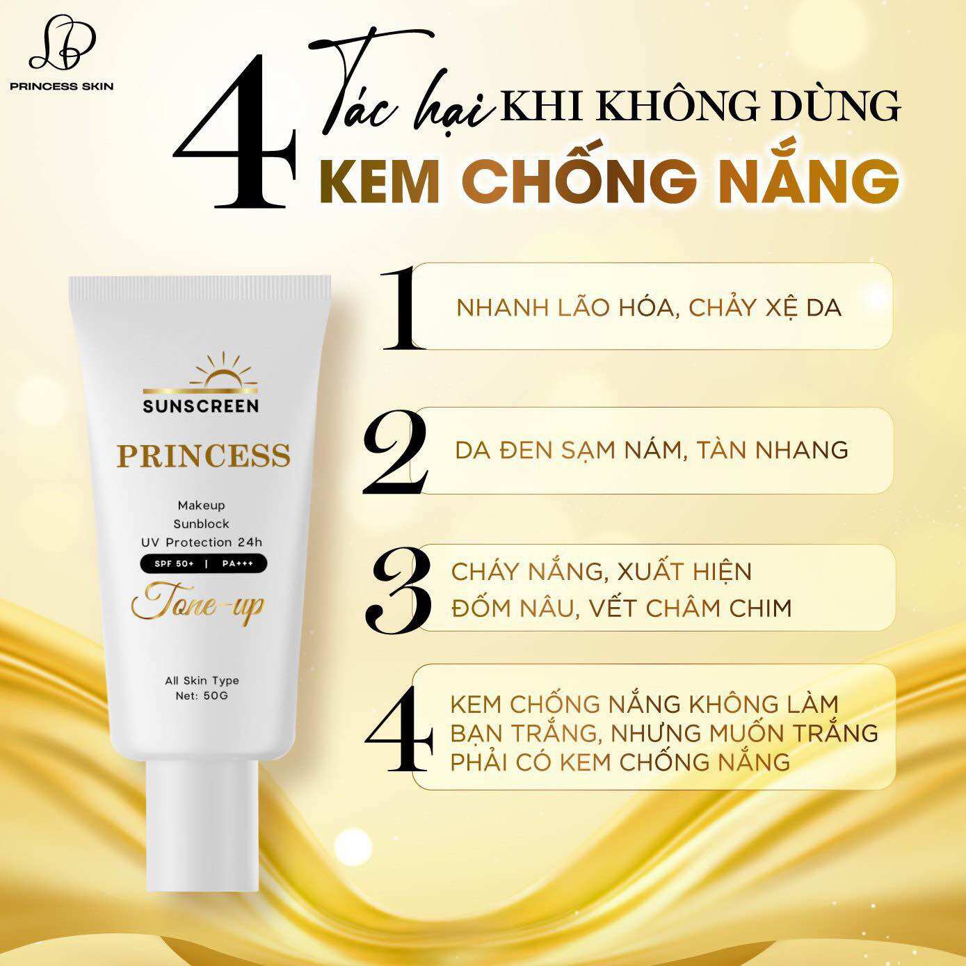 Kem chống nắng PRINCESS