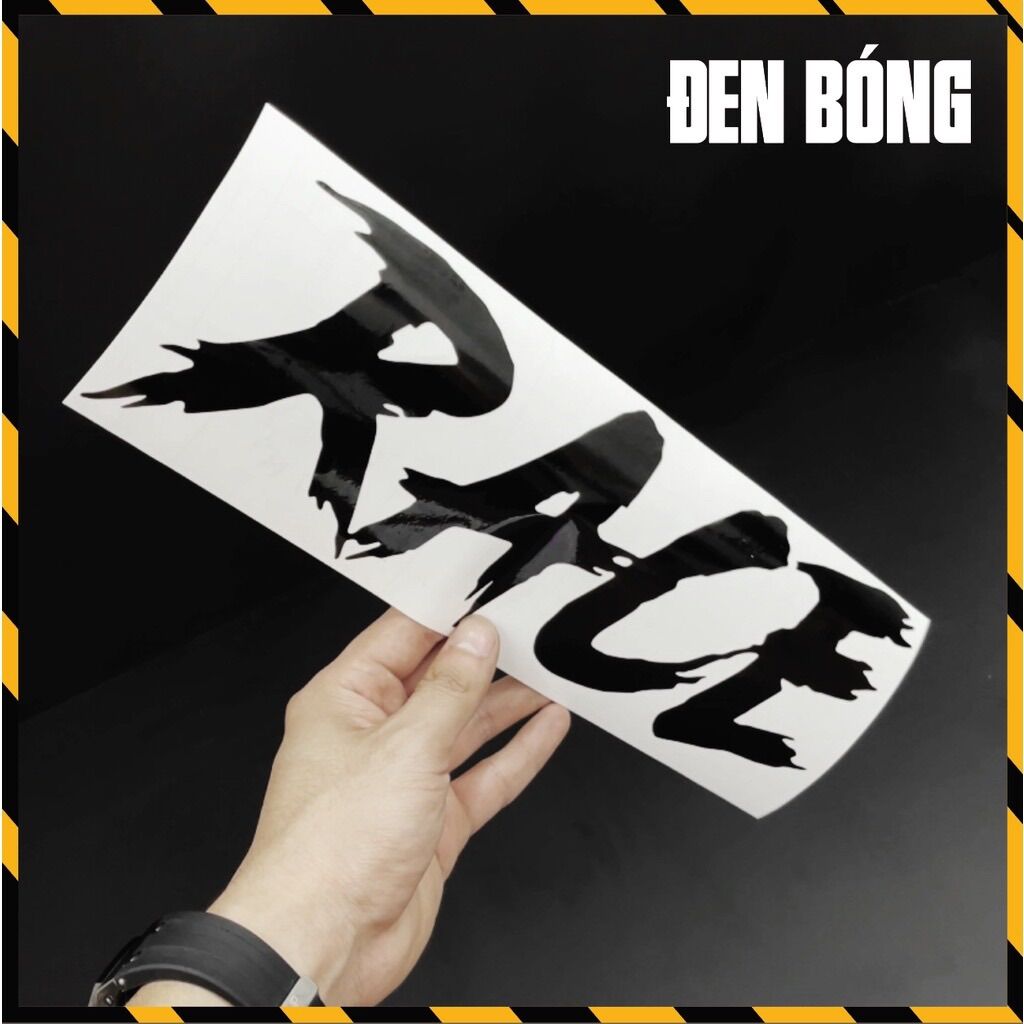 Tem RACE dán xe delcan cao cấp