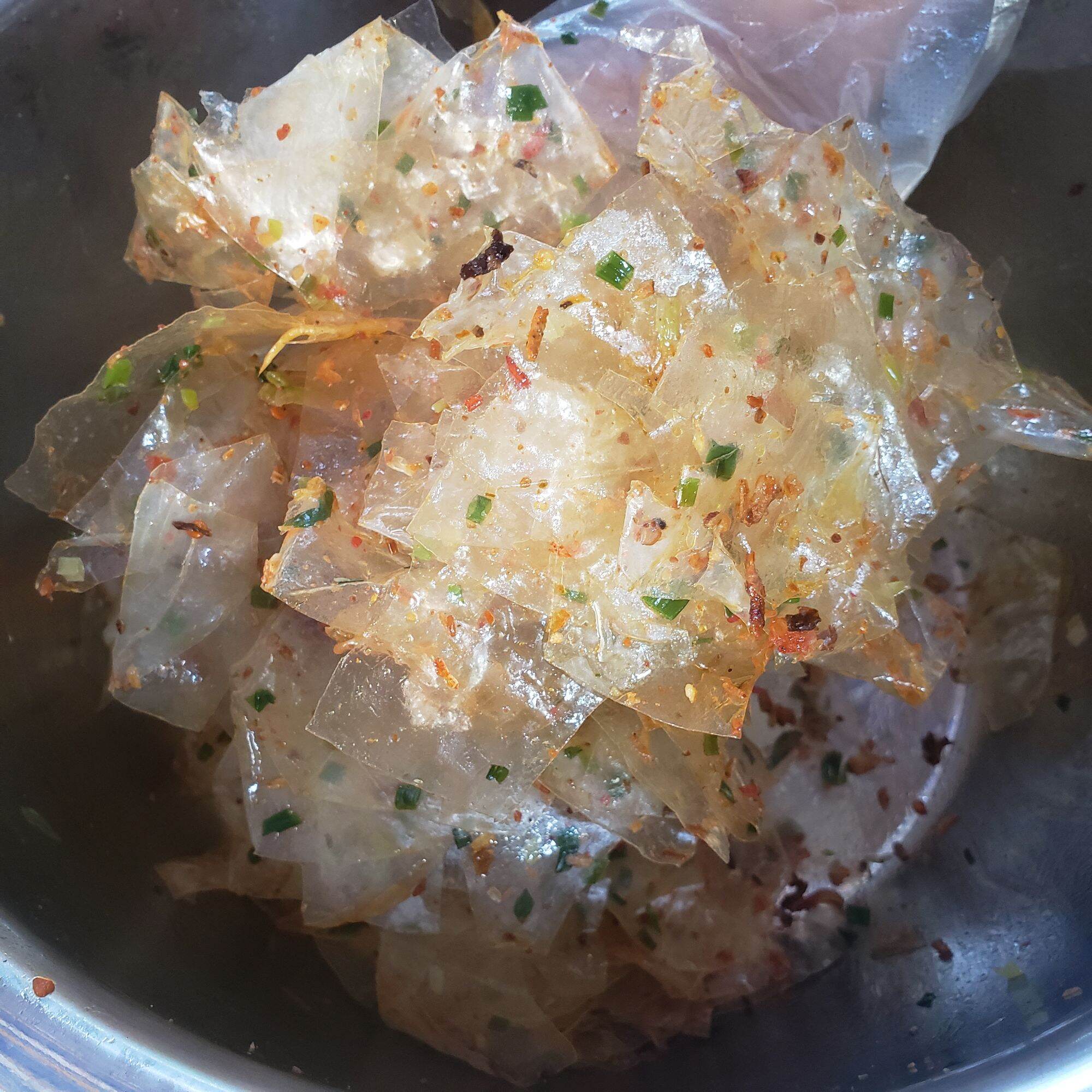 Bánh Tráng Xâu Sa Tế Muối (Xâu 13 bịch nhỏ)