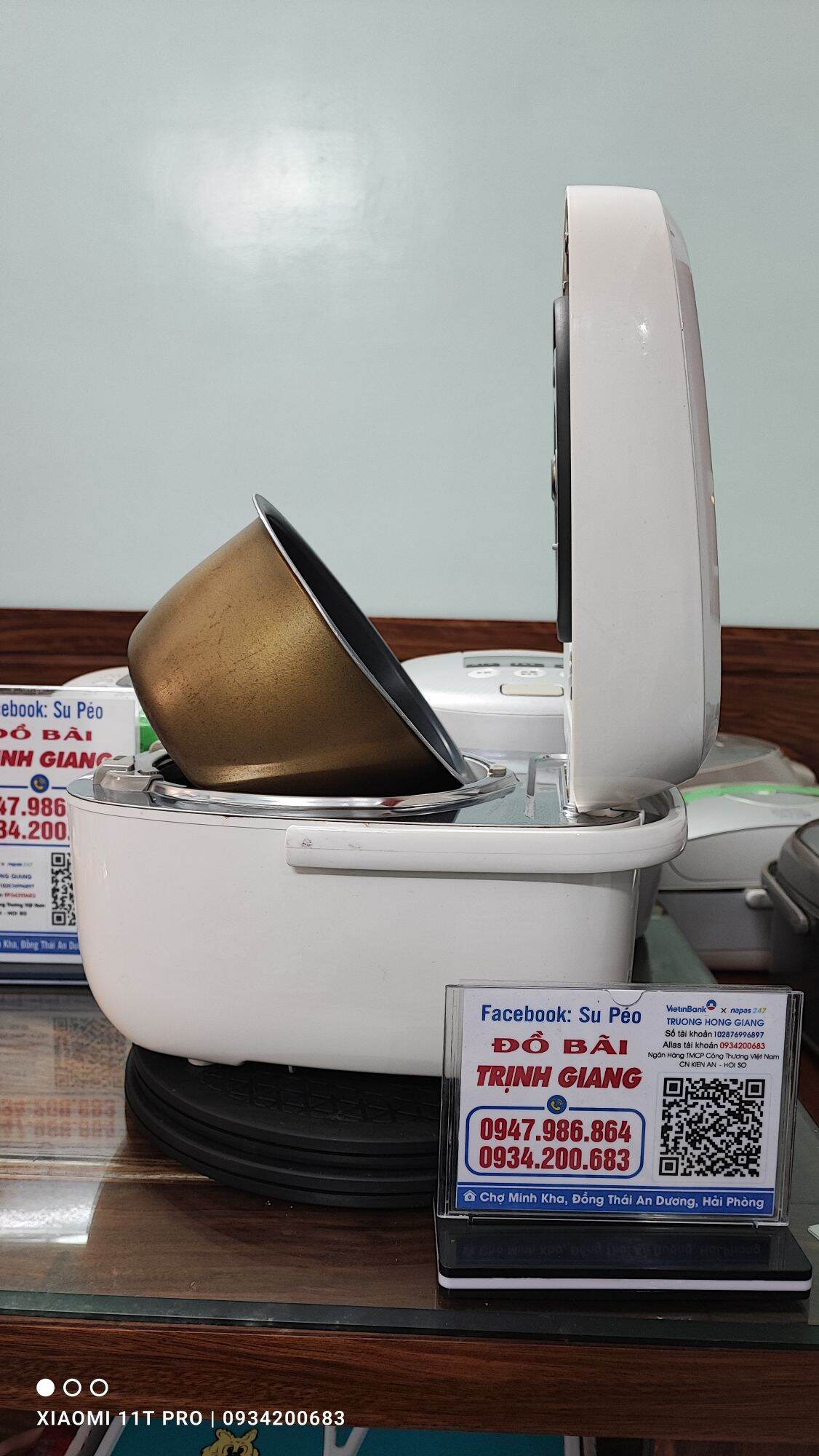 Nồi cao tần áp suất điện tử Panasonic 1 lít đời 2018