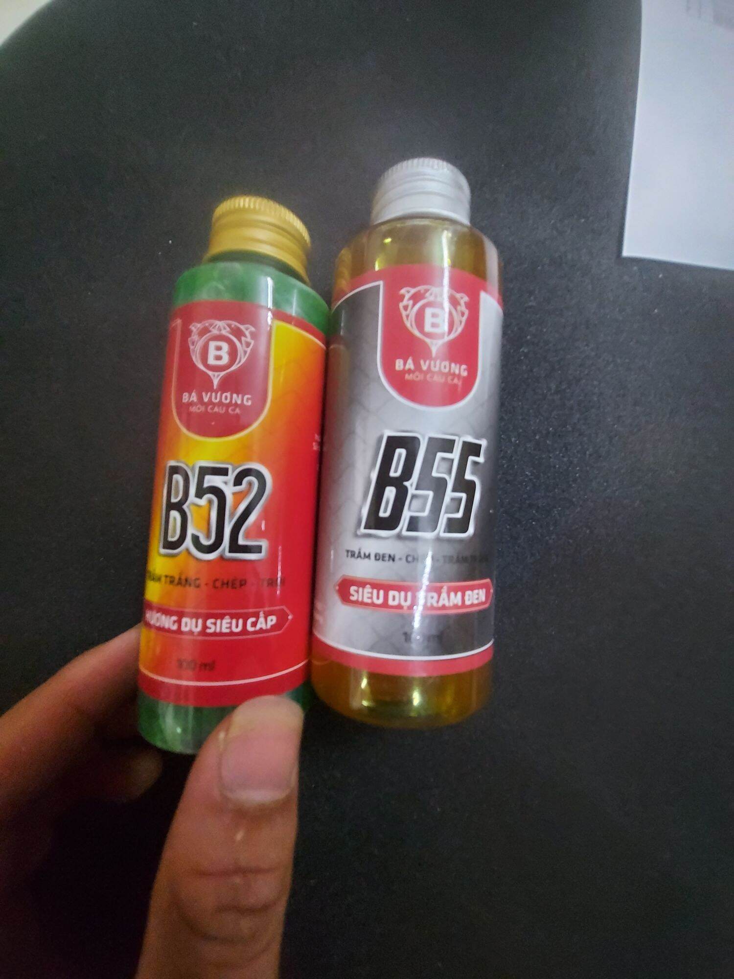 Tinh mùi câu cá trắm đen và trắm trắng b52 và b55