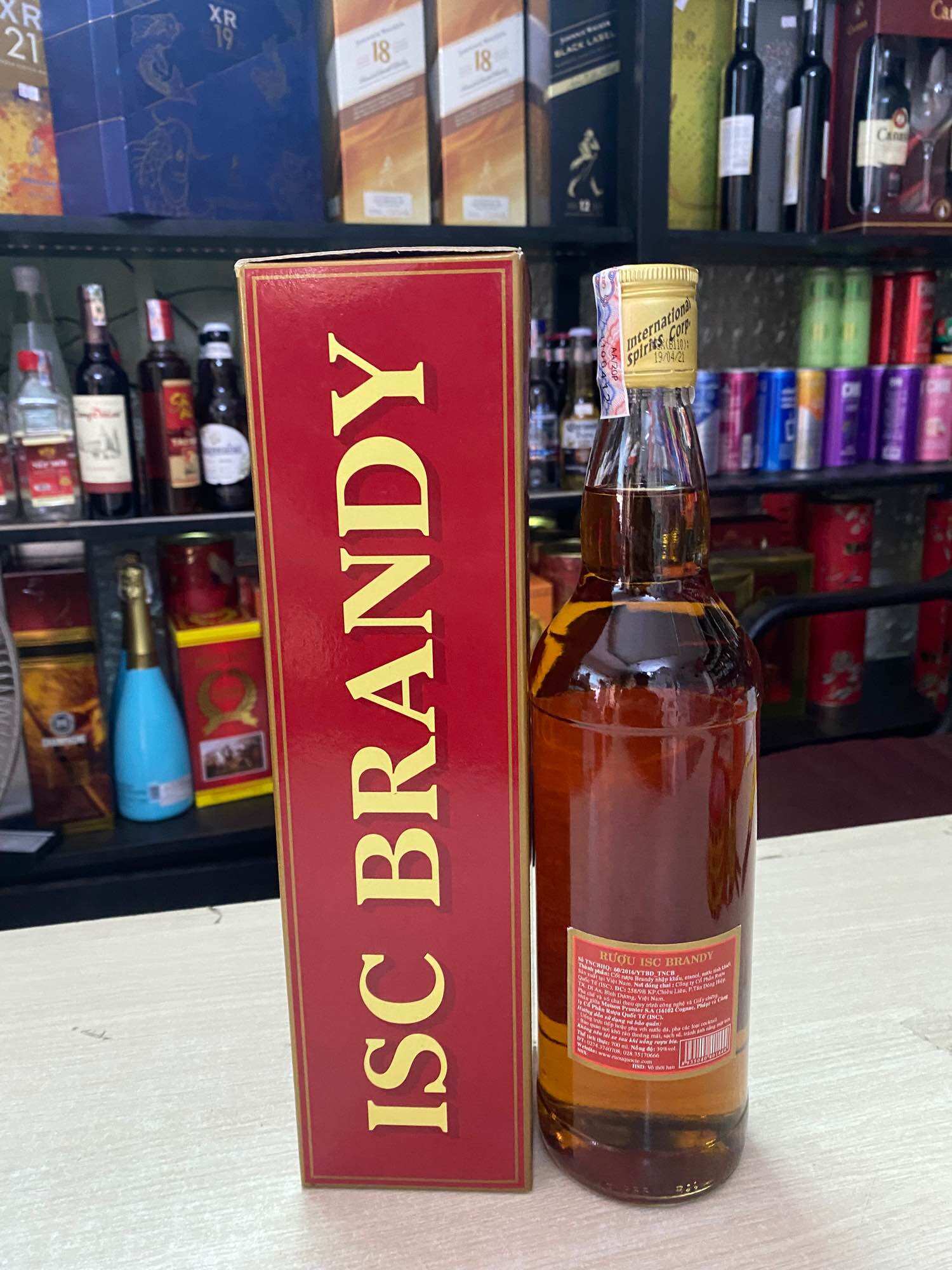 ISC BRANDY Việt Nam 39 700ml