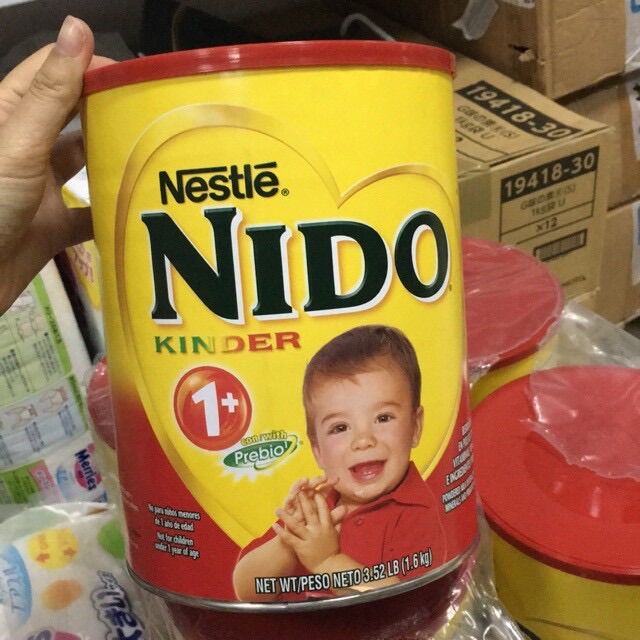 Sữa nido nắp đỏ 2,2kg date 2026 cho bé