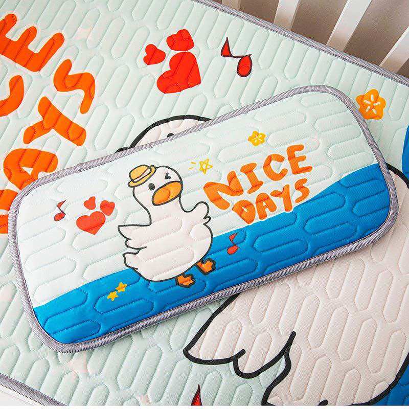 Chiếu Cao Su Non Trẻ Em Mẫu Vịt Con 🐥