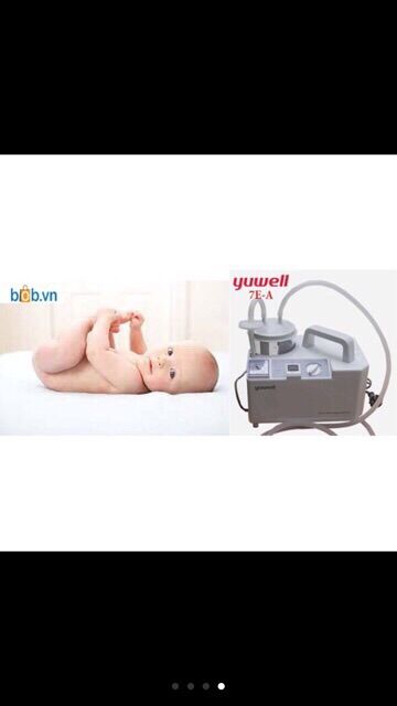Máy hút dịch mũi , hút đờm 1 bình Yuwell 7E-A
