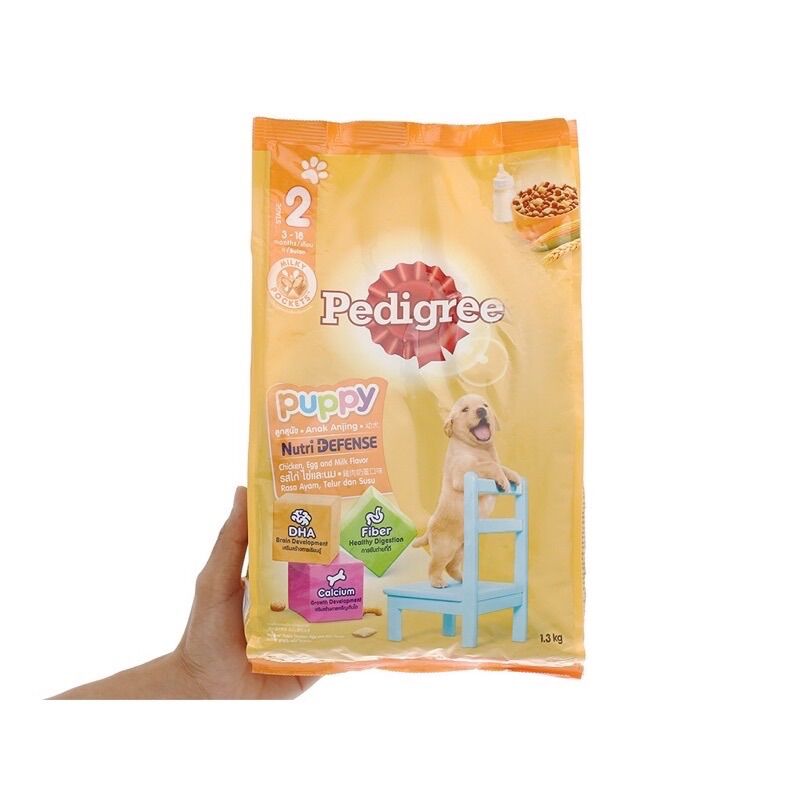 Thức ăn hạt Pedigree cho chó - túi lớn 1,5kg