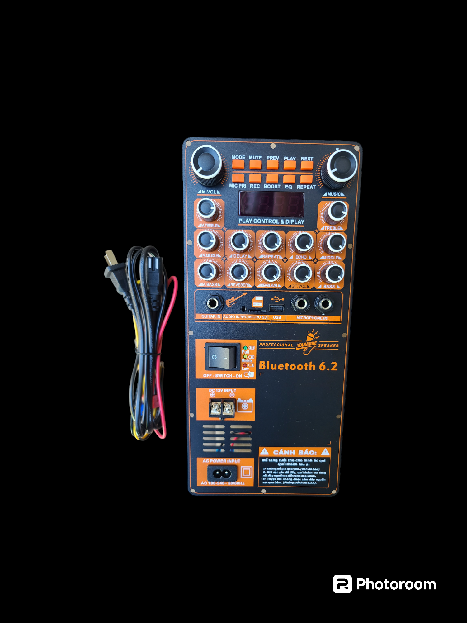 Mạch Loa Kéo DSP 12 ECHO Reverb CS 120W BH 6 Tháng