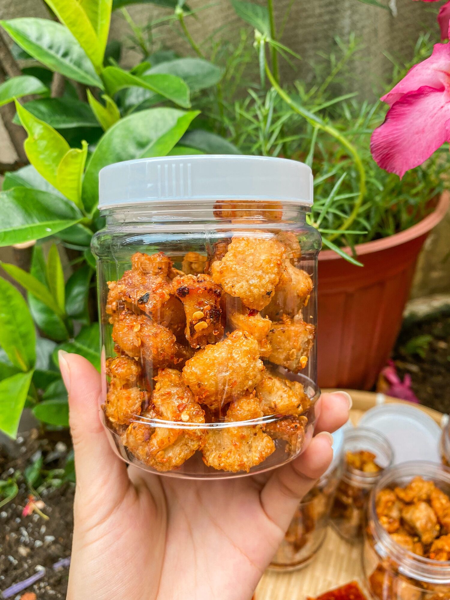 Tóp Mỡ Liền Da Rim Mắm Ớt
