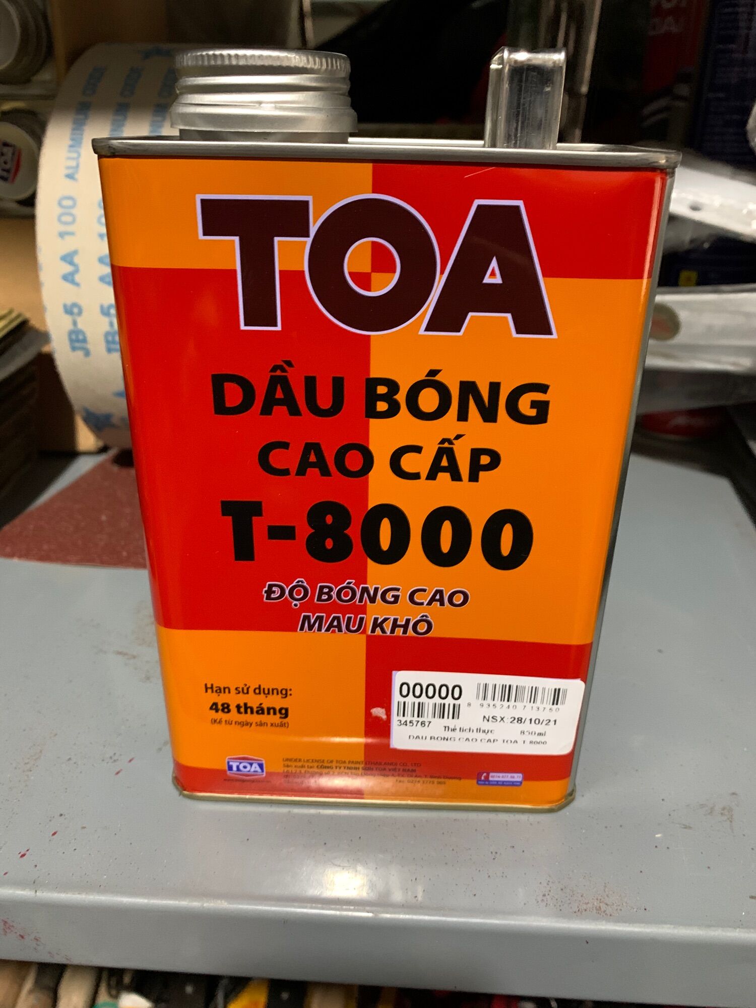 Dầu bóng cao cấp TOA T-8000
