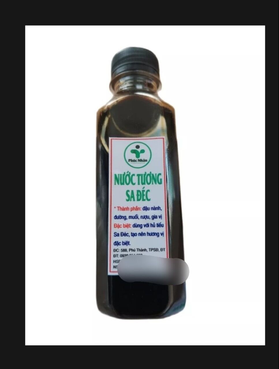 NƯỚC TƯƠNG SA ĐÉC ( chai 250ml). GÓP PHẦN LÀM NÊN THƯƠNG HIỆU HỦ TIẾU SA ĐÉC