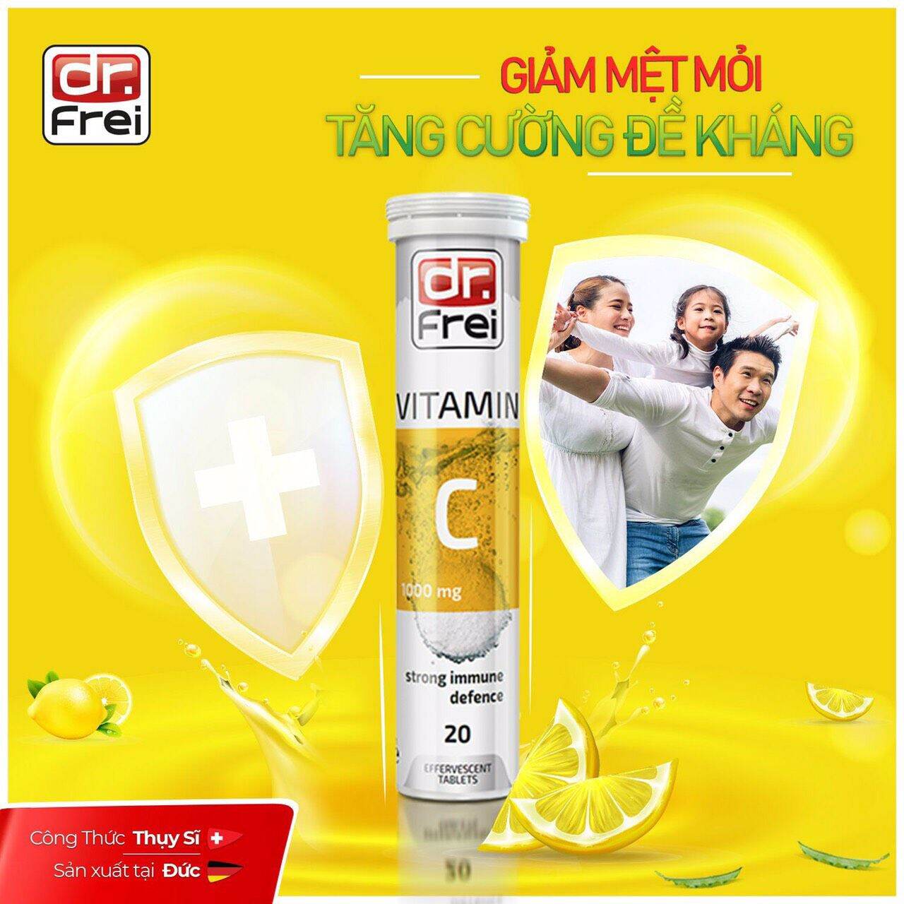 Dr frei c 1000mg hàng đức