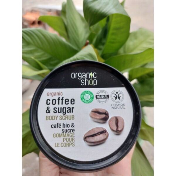 Tẩy Tế Bào Chết Toàn Thân Organic Shop Organic Coffee &amp; Sugar Body Scrub