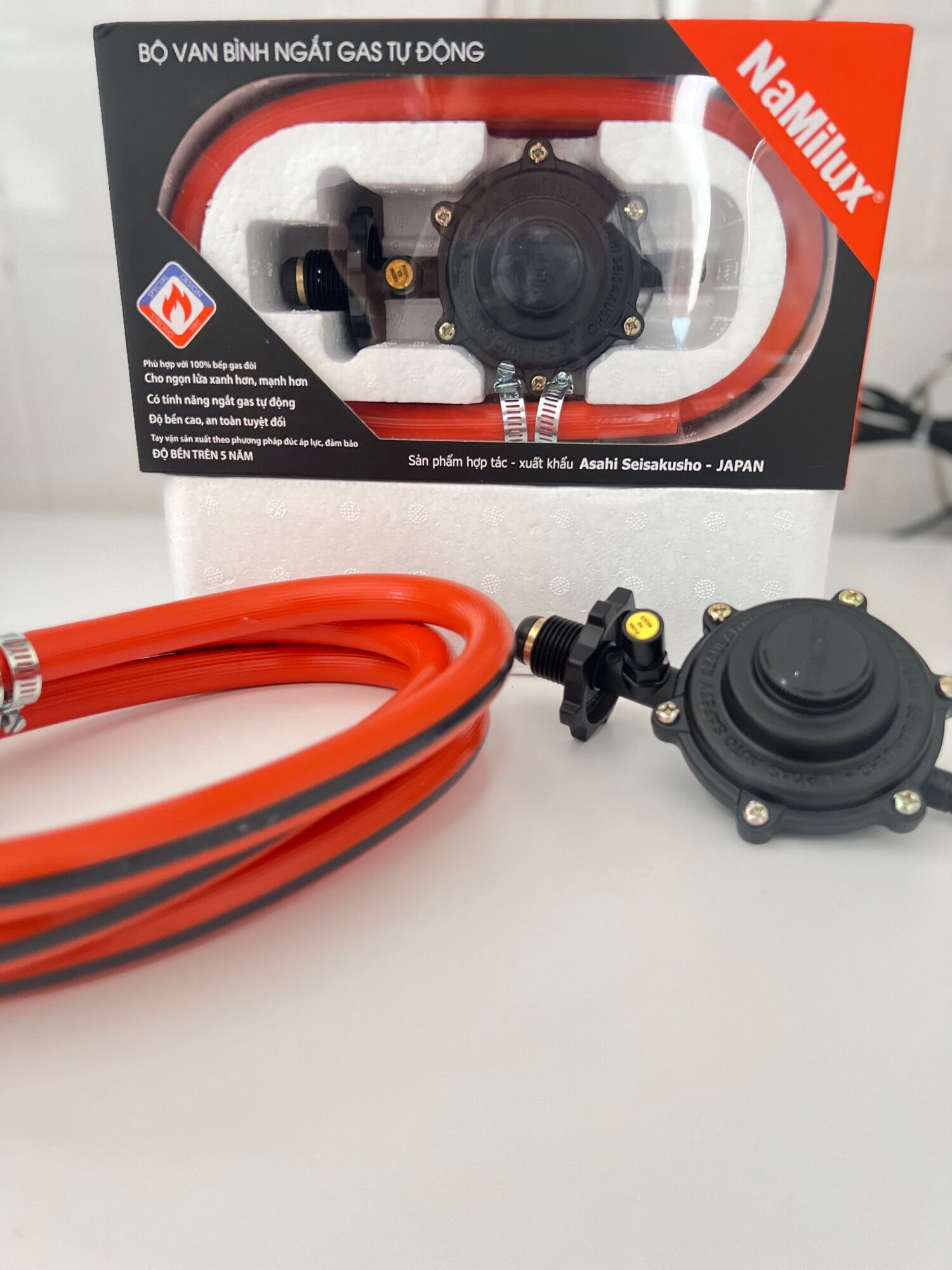 Bộ dây gas, van gas Namilux