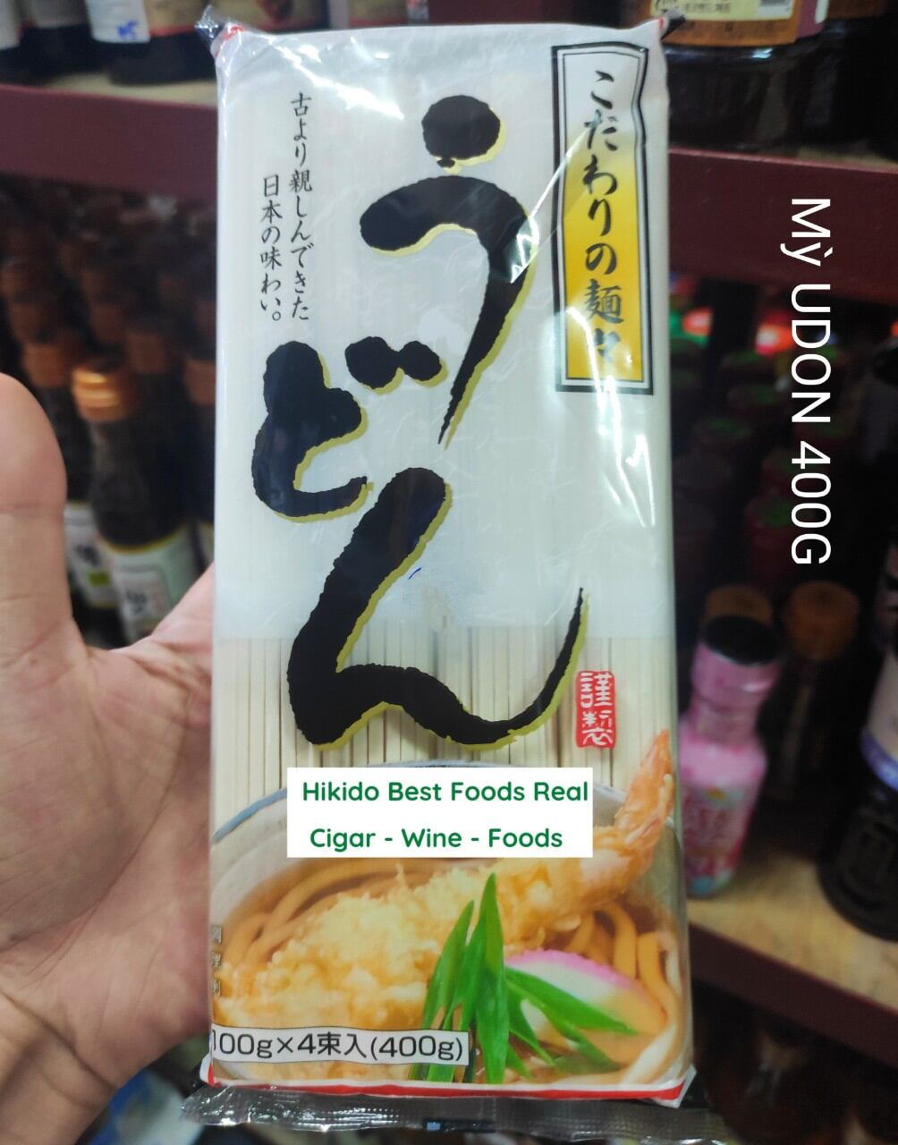 Mỳ udon 400 gram mì nhật bản truyền thống