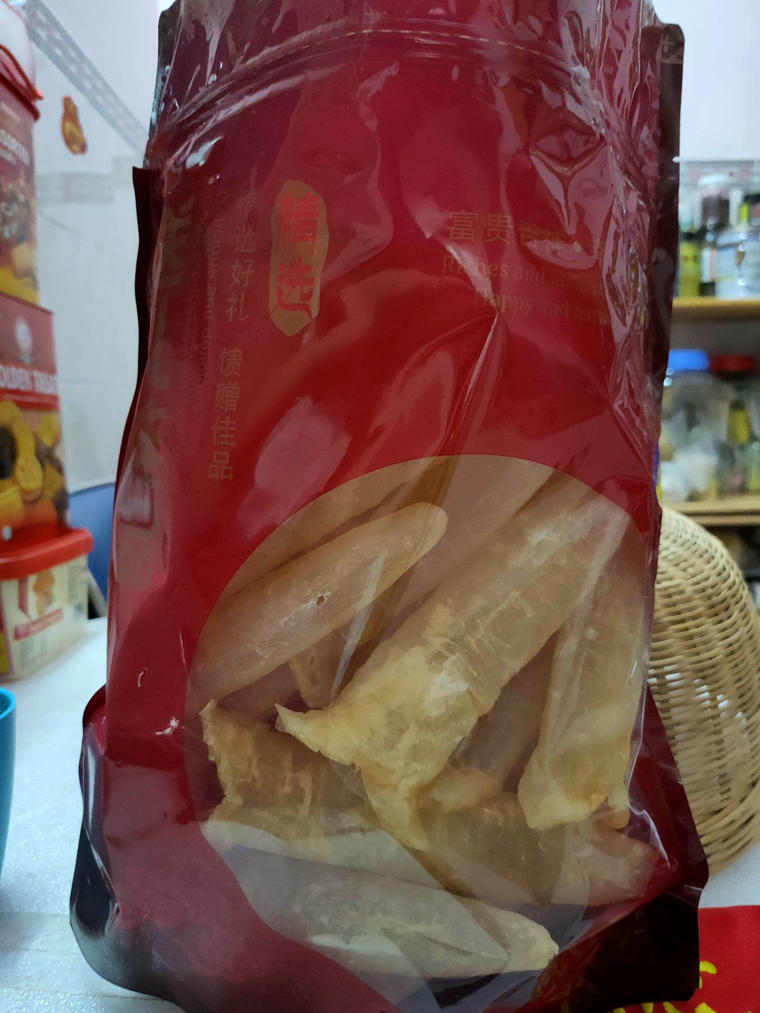 Bong bóng cá  loại dầy (phá cáo)500g/17-20 con size Lớn