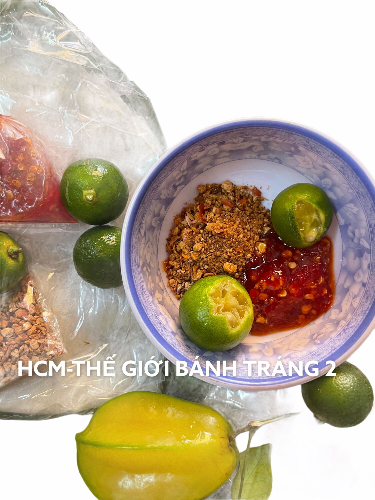 Combo 5 bánh tráng tắc ớt xay siêu cayyyy Tây Ninh
