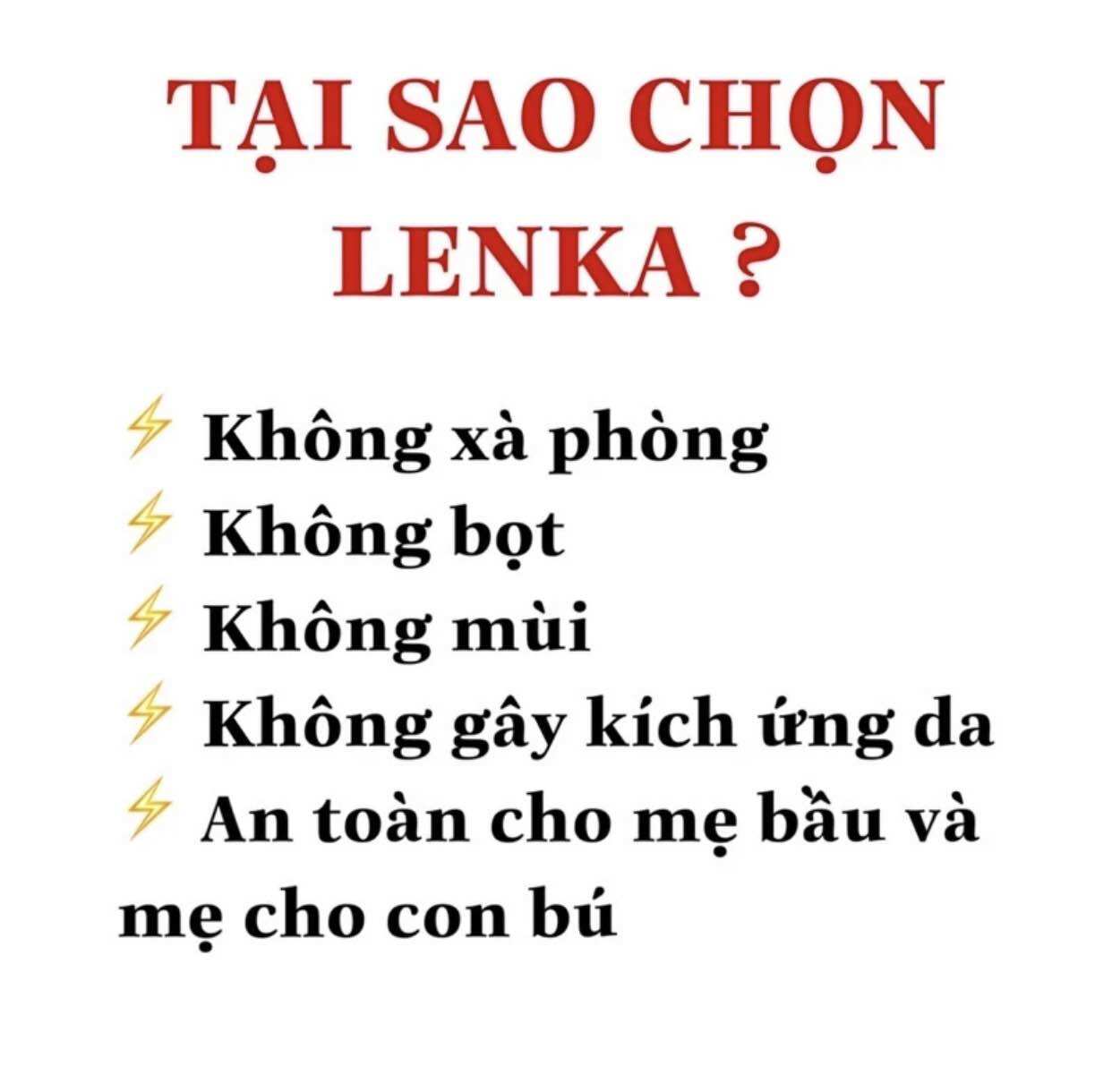 Sữa rửa mặt dịu nhẹ LENKA Nhất Nhất