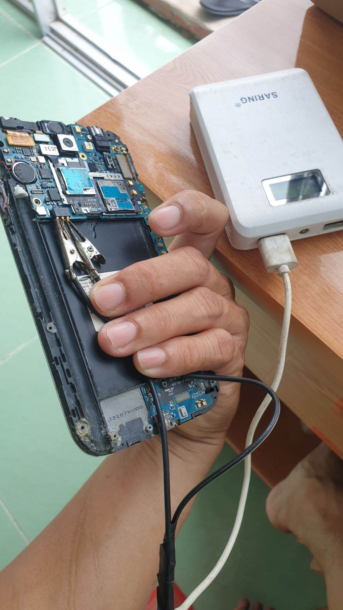 Linh kiện và hình điện thoại Samsung note 2