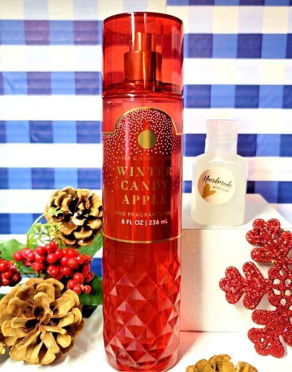 Xịt thơm lưu hương toàn thân Bath and Body Works - Winter Candy Apple 236ml