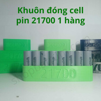 Khuôn đóng cell pin 1 hàng 21700