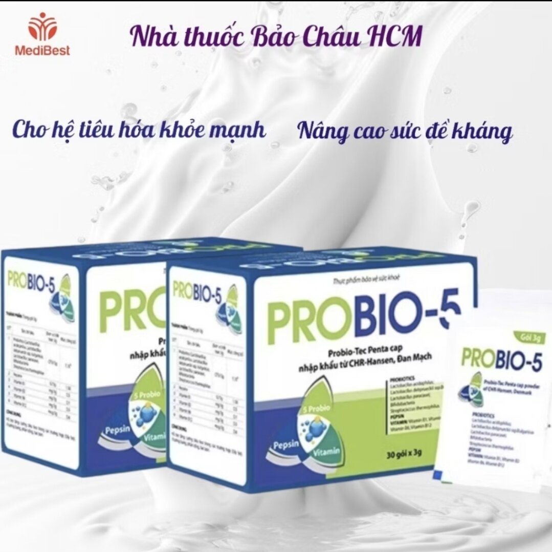 PROBIO 5 (HSD: 2027) hỗ trợ tiêu hóa