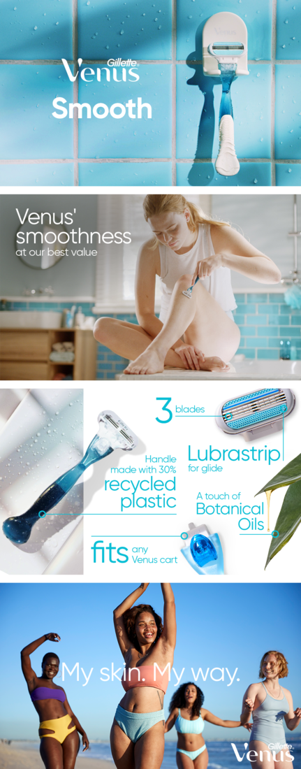 Bộ Dao Cạo Nữ GILLETTE Venus Smooth