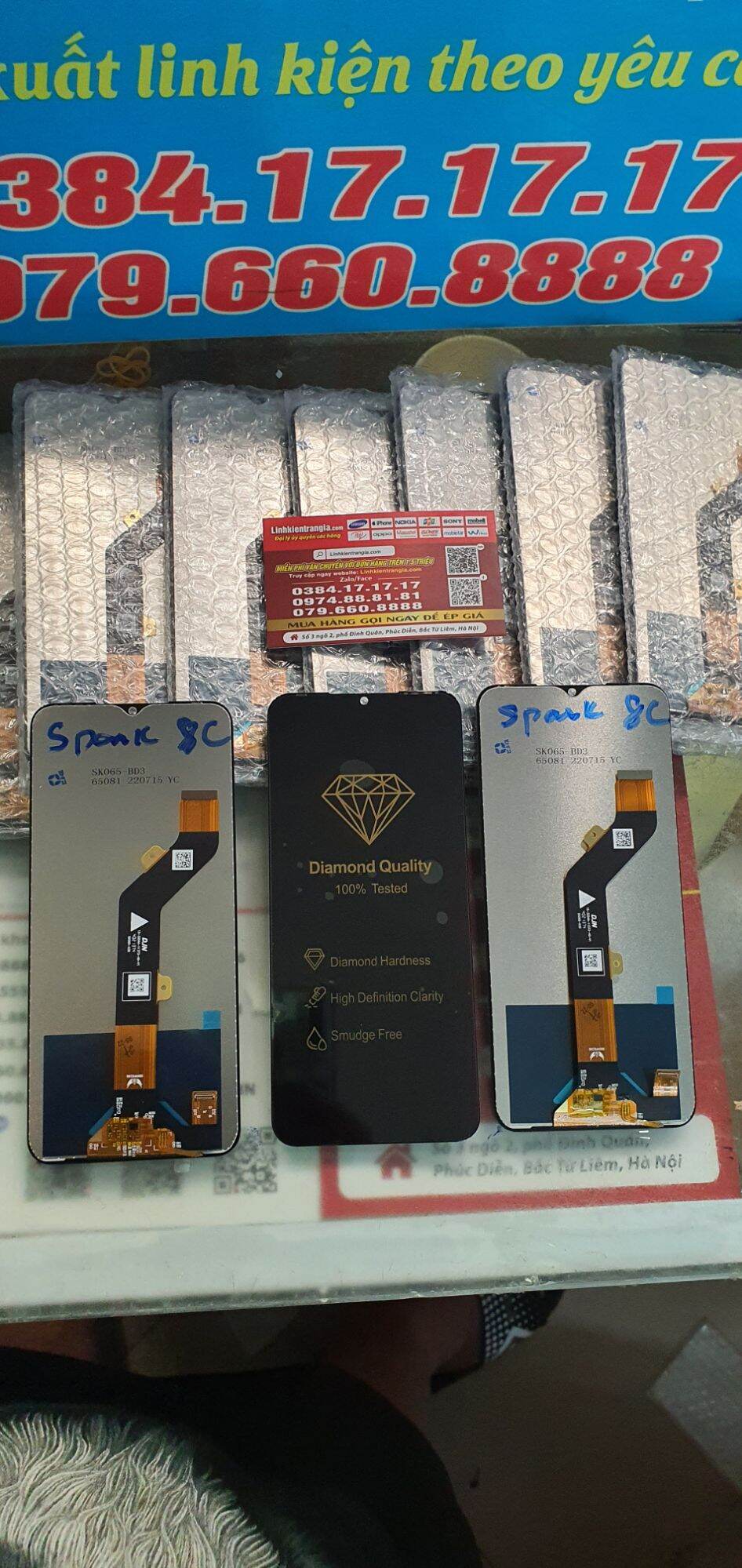 màn hình tecno spark 8c/kg5kkg5j