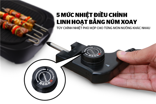 BẾP NƯỚNG ĐIỆN SUNHOUSE 4602