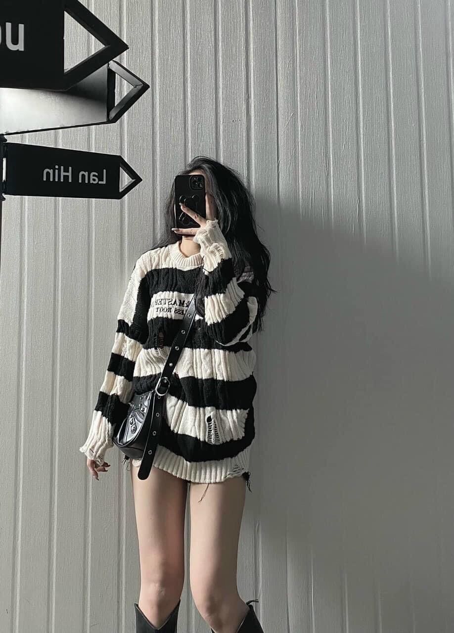 Áo len cho bà bầu mm