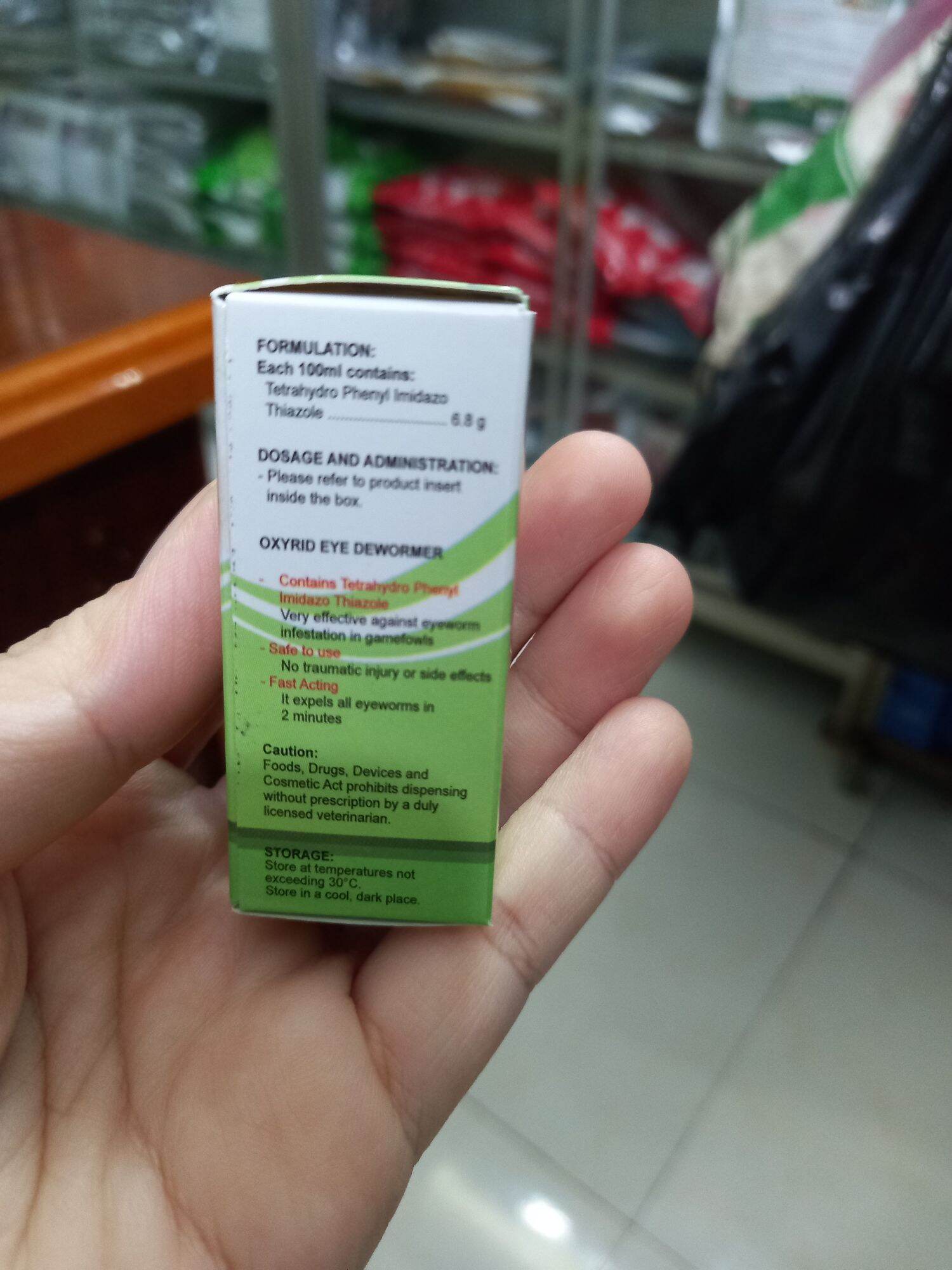 Oxy Rid,Lọ 5ml,Nhỏ Mắt Gà