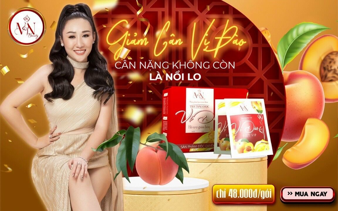Trà đào giảm cân Đông Anh