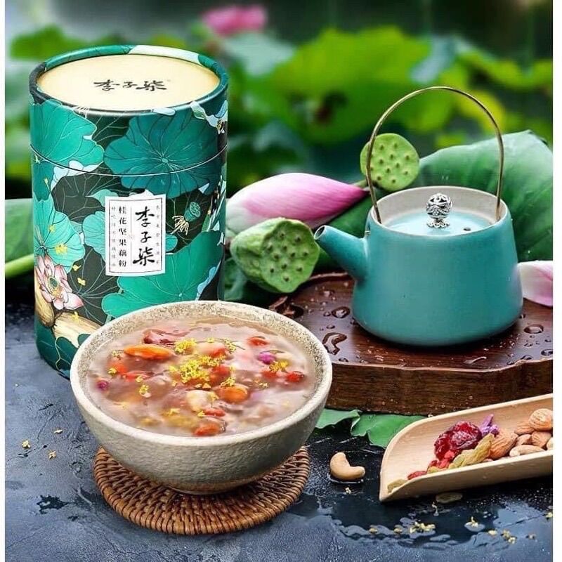 [CÓ SẴN] Chè củ sen quế hoa hạnh nhân Lý Tử thất 500gr