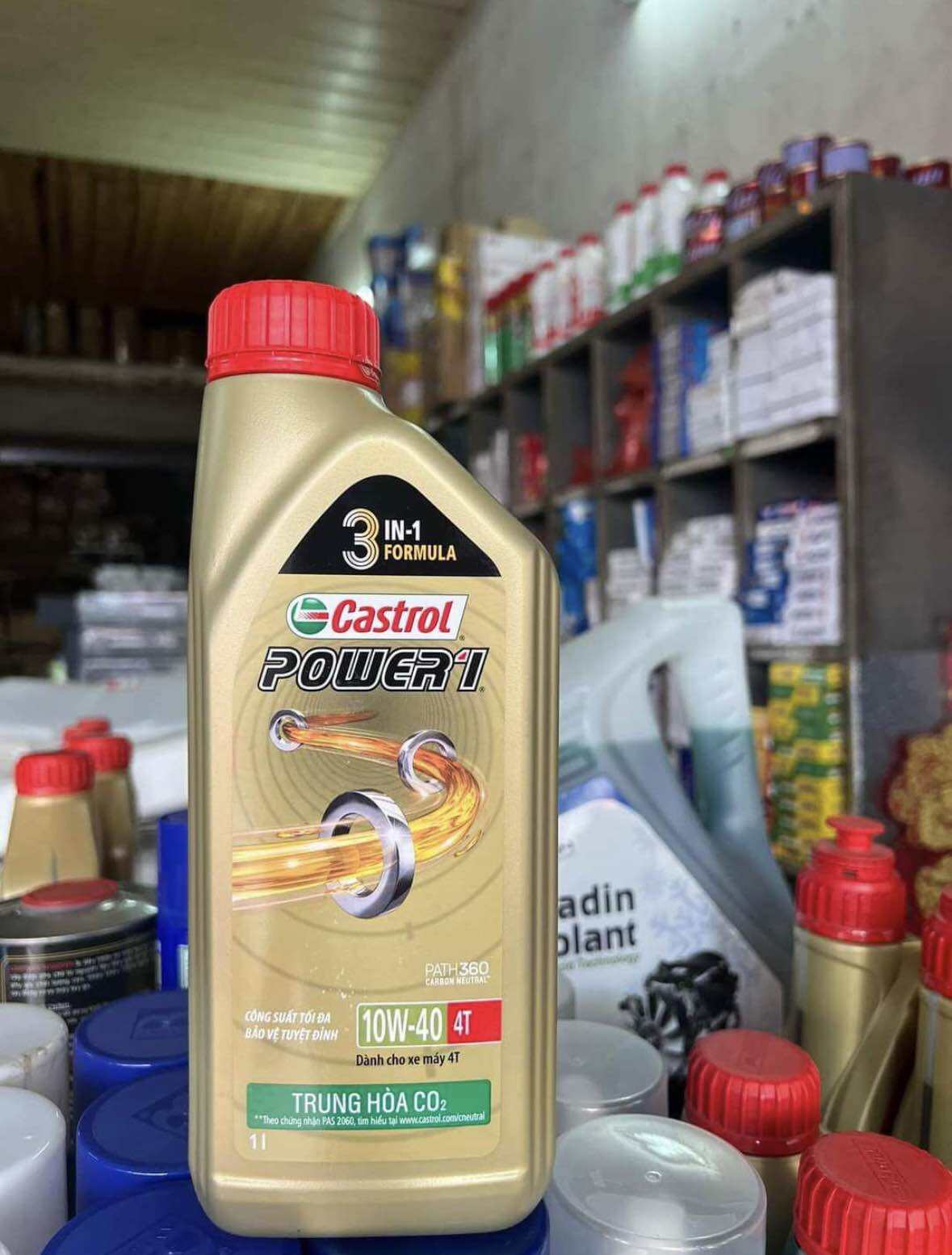 Dầu nhớt Castrol xe số 1040W