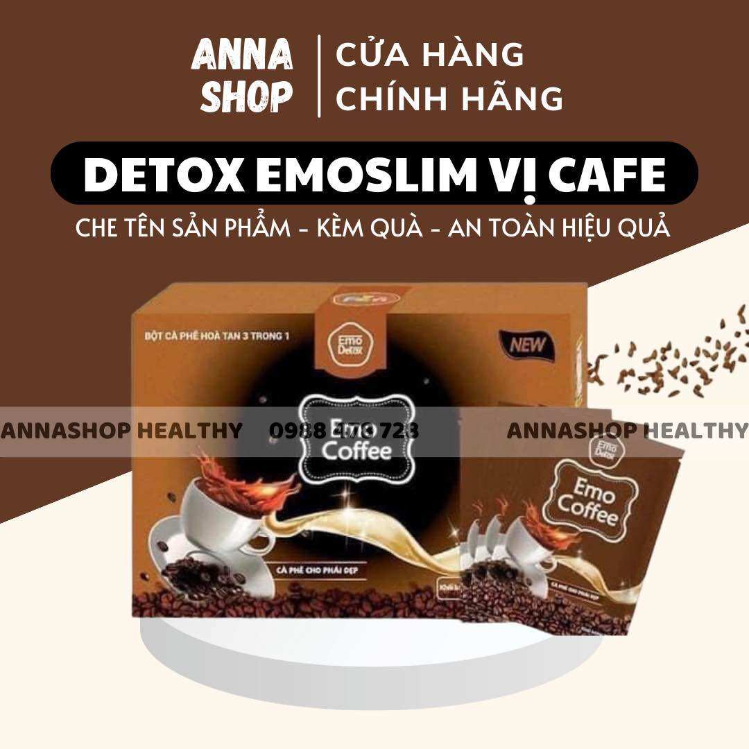 [EMOSLIM CHÍNH HÃNG] Nước Uống Giảm Cân Emoslim Vị Cafe - Giảm cân an toàn - hiệu quả tại nhà
