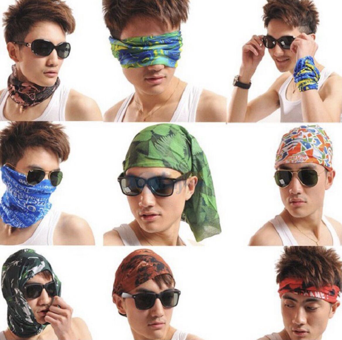 [HCM]Khẩu trang đa năng đi phượt bộ 4 cái