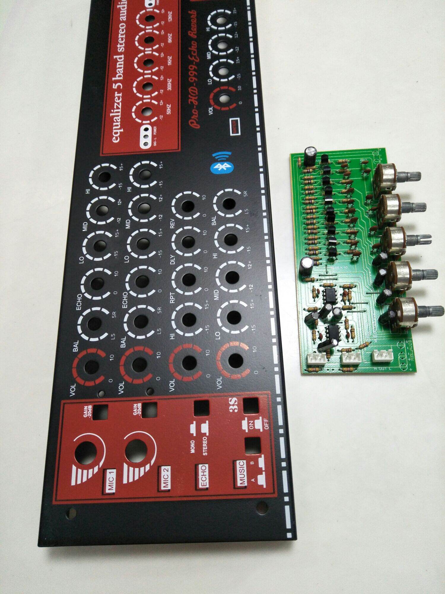 Mặt âm ly và bo chỉnh equalizer cực hay