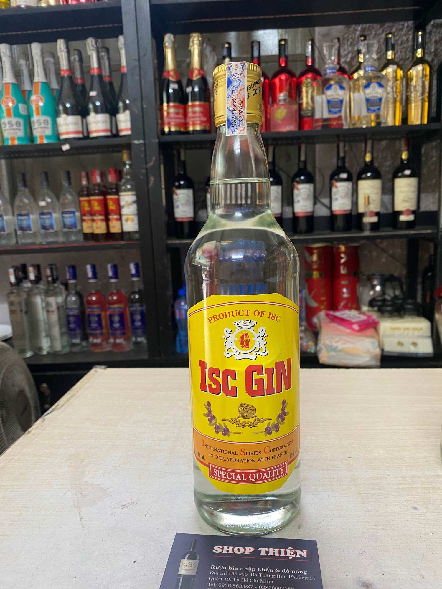 ISC GIN Việt Nam 39% 700ml