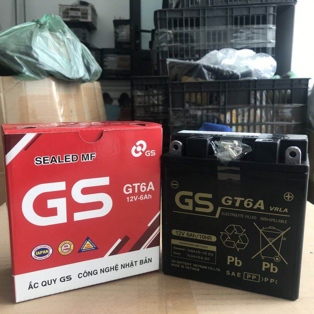 Bình khô GS - GT6A - lắp xe DREM , Jupiter và Sirius,Mio, Taurus
