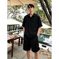 ZHUOCAN | Bộ Mùa Hè Thời Trang Giống Linen Khô Nhanh