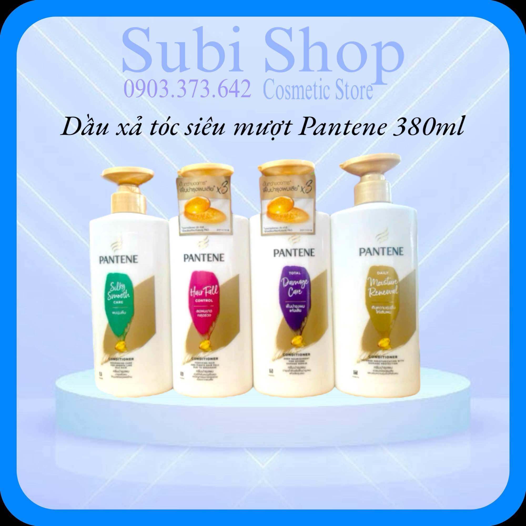 Dầu gội/xã PANTENE THÁI 410-900ml mẫu mới