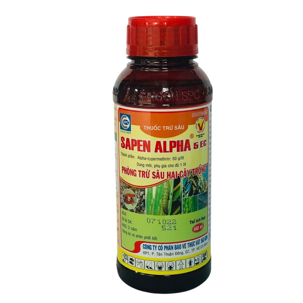 Thuốc trừ sâu- sapen alpha 5ec 480ml
