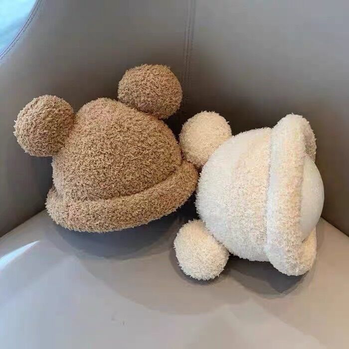 Mũ len lông cừu Mickey cho bé từ 1 - 3 tuổi