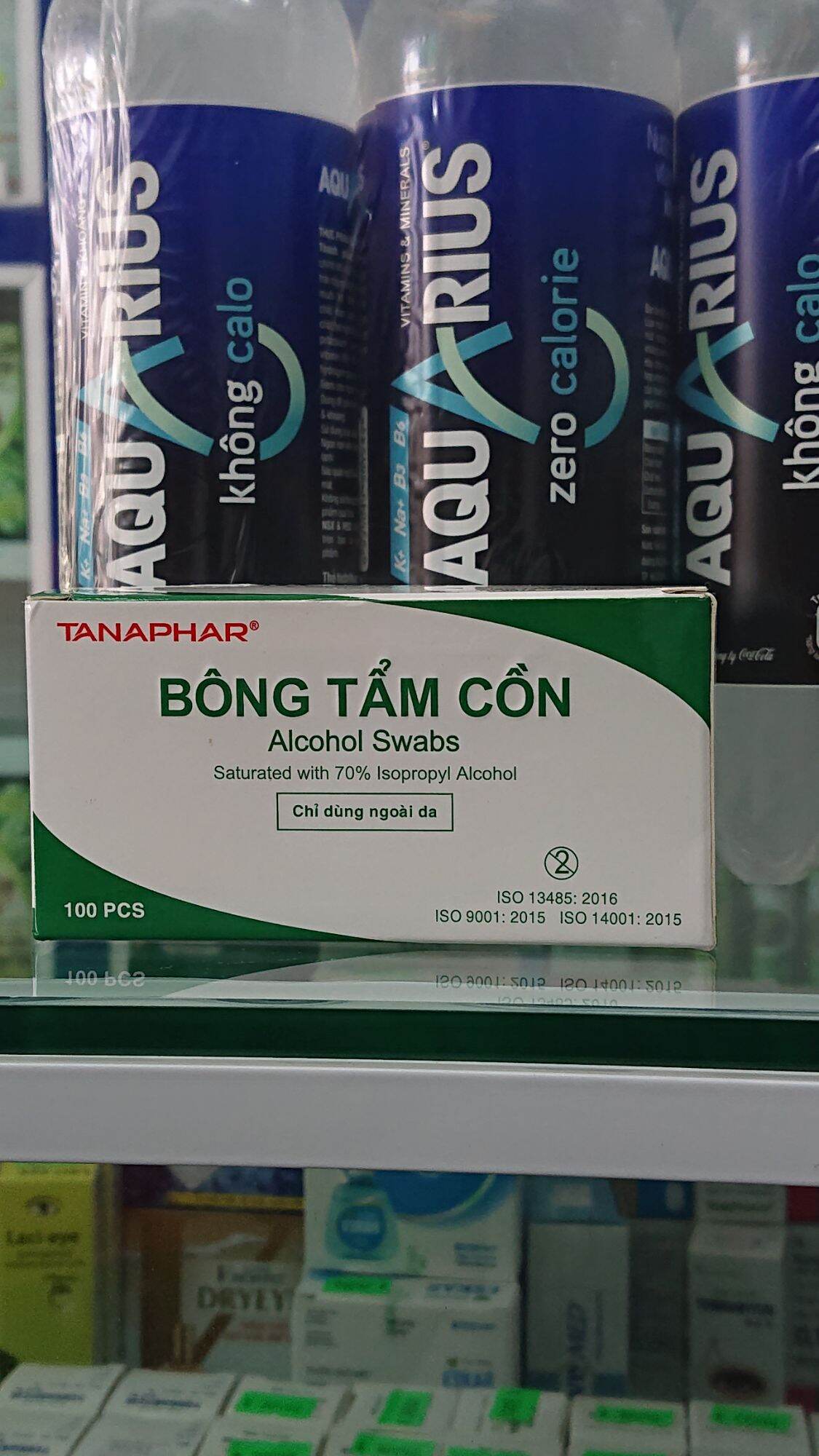 Bông tẩm cồn tanaphar